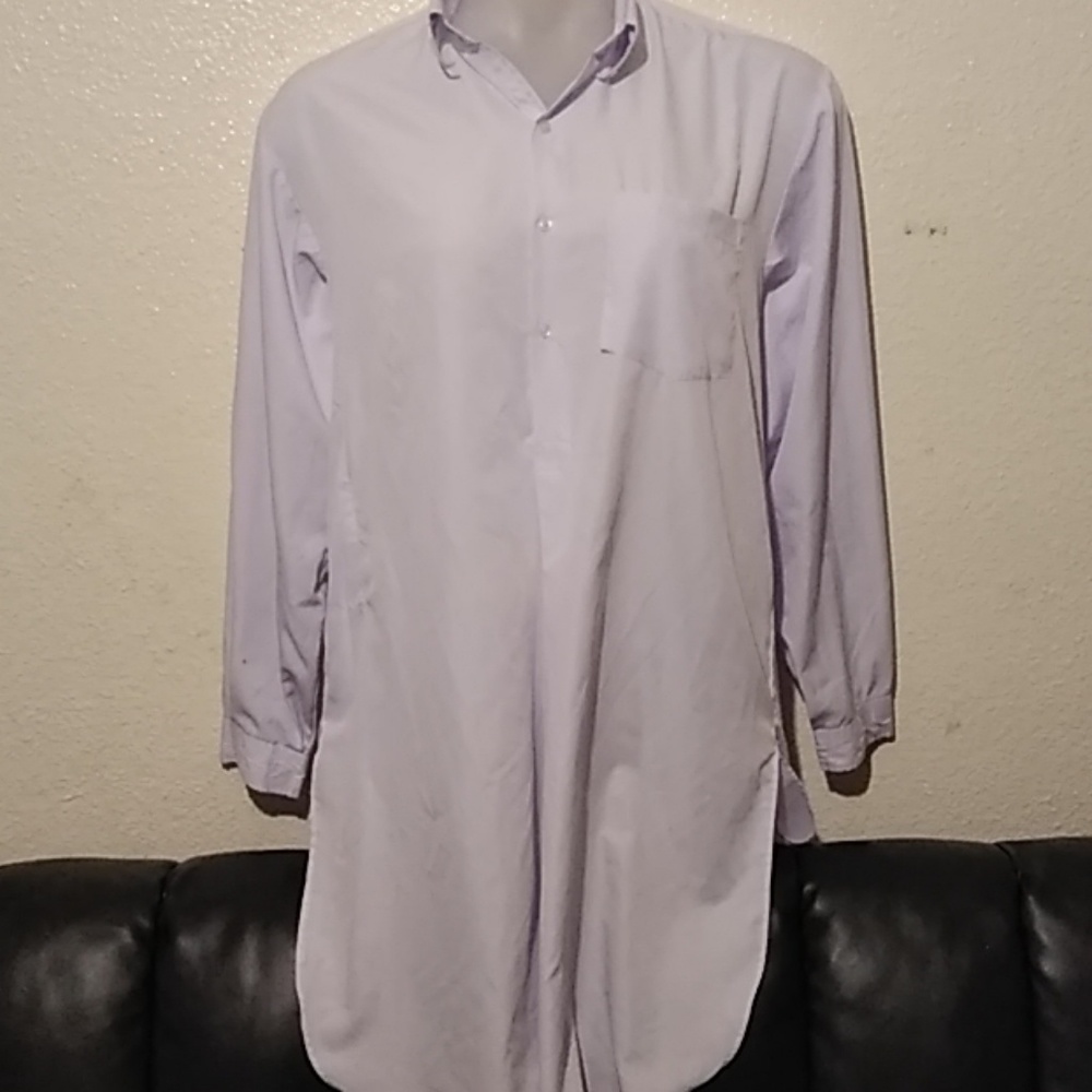 Lavender Button Down Shirt Size M/L